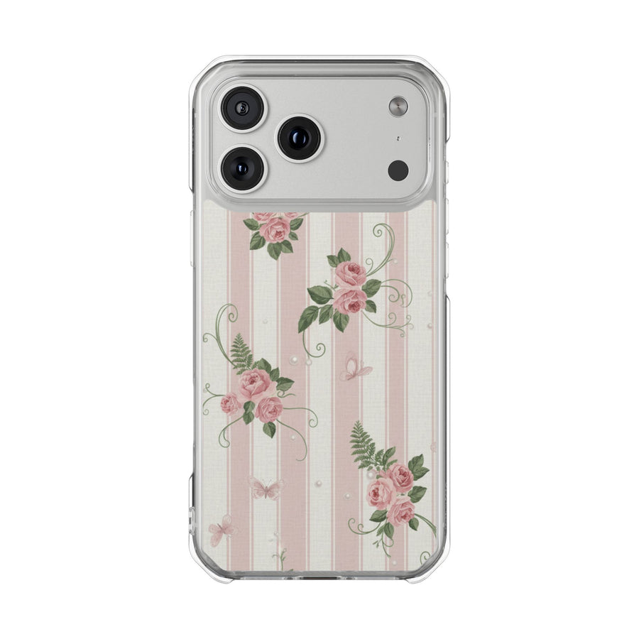 Rose Trellis | Clear MagSafe Case