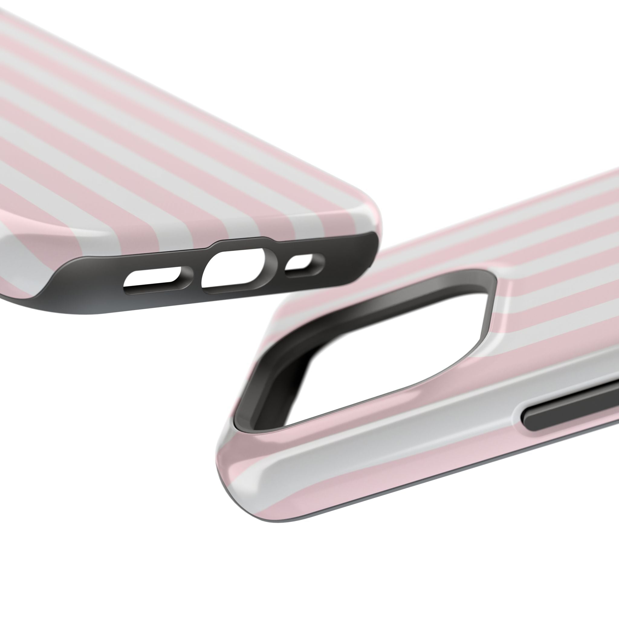 Blush Pink Stripe | Tough MagSafe Case