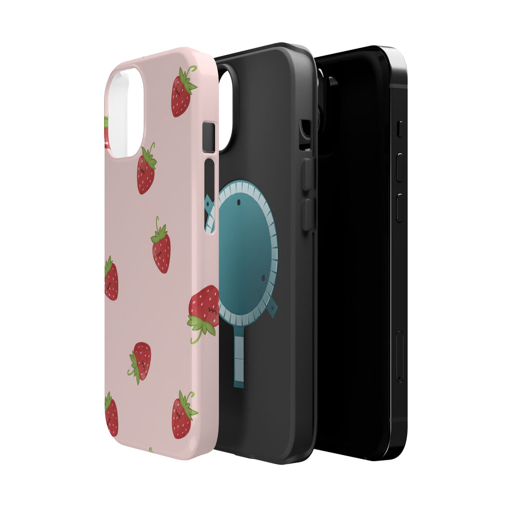 Blush Strawberry | Tough MagSafe Case