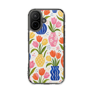 Tulip Vases | Clear MagSafe Case — product image 14