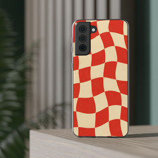 Tomato Wavy | Clear Case