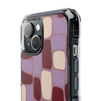 Mauve Rounded | Clear MagSafe Case