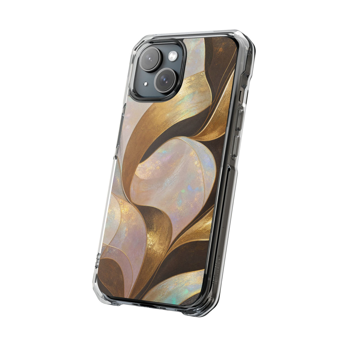 Brass Bloom | Clear MagSafe Case — product image 17