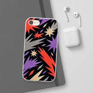 Cutout Comets | Frosted Clear Case — product image 54