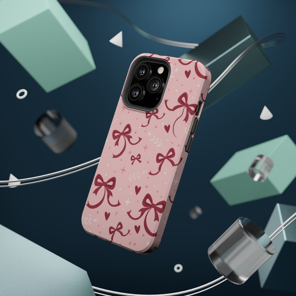 Coquette Bow Print | Tough MagSafe Case