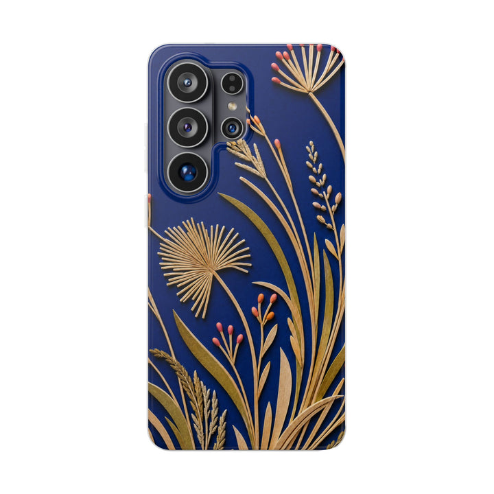 Matchstick Wildflowers | Clear Case