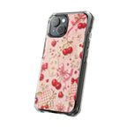 Cherry Ribbon Picnic | Clear MagSafe Case