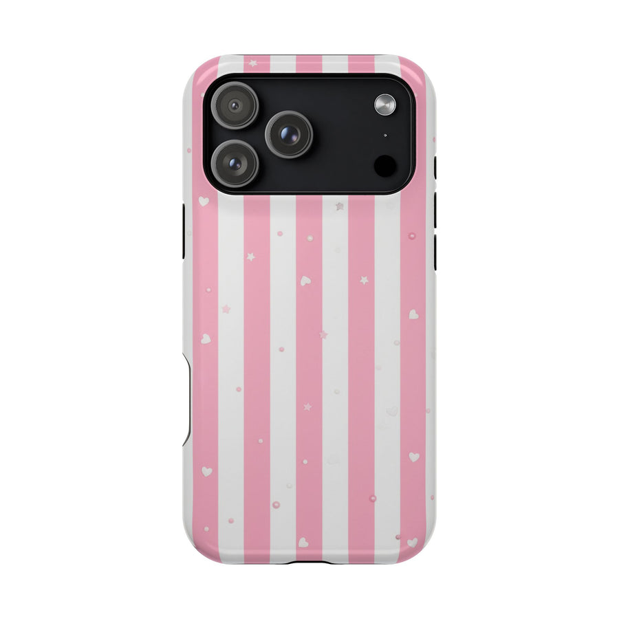Pink Stripe | Tough MagSafe Case