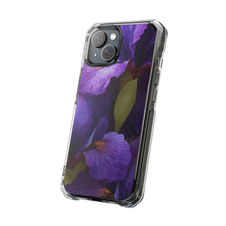 Velour Bloom | Clear MagSafe Case