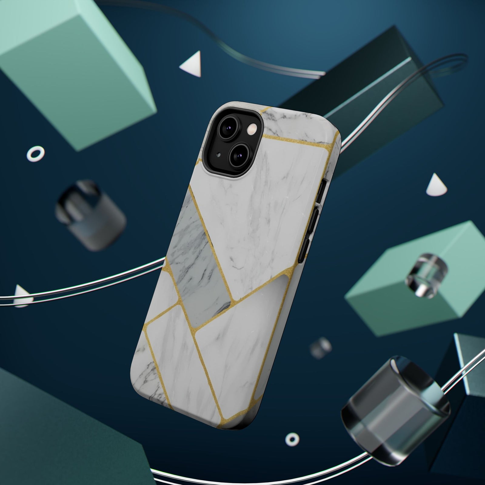 Coral Orbit | Tough MagSafe Case