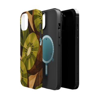 Kiwi Wood | Tough MagSafe Case