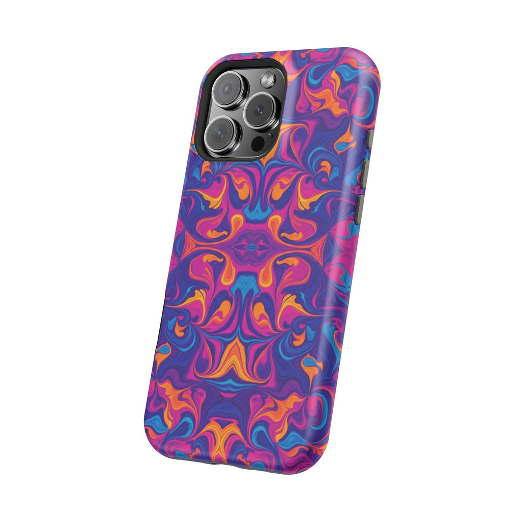 Neon Swirl | Tough MagSafe Case