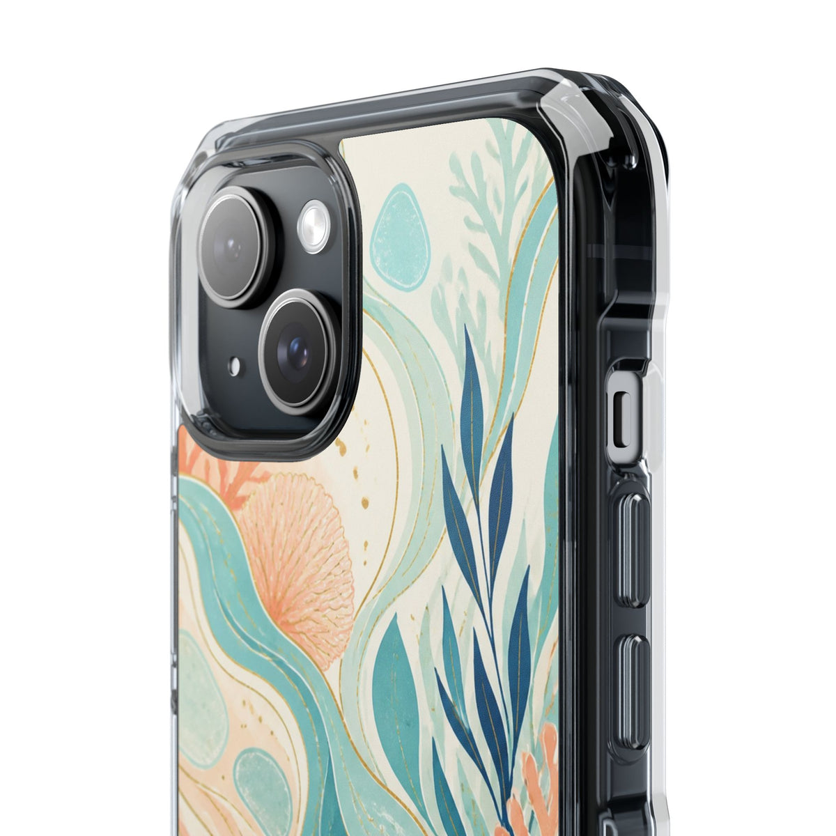 Coral Gleam | Clear MagSafe Case — product image 19