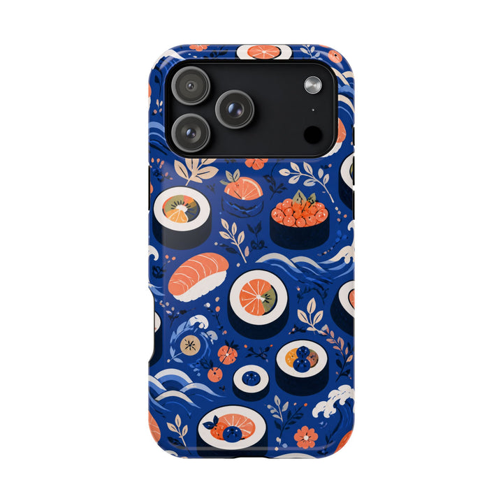Cobalt Sushi | Tough MagSafe Case
