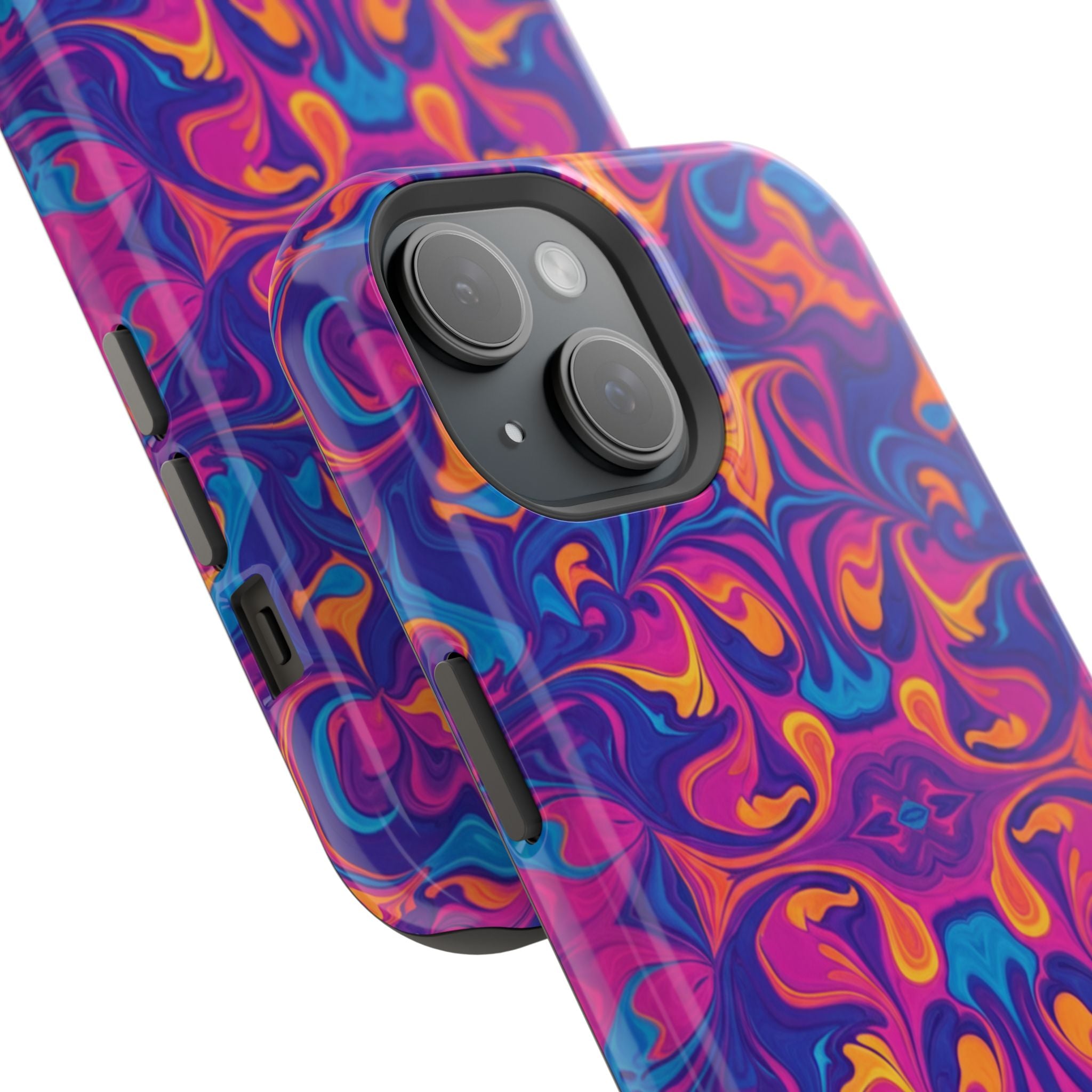 Neon Swirl | Tough MagSafe Case