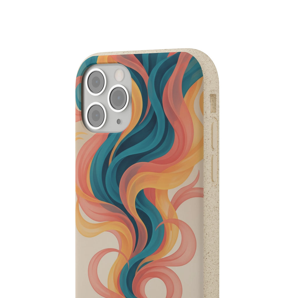 Vibrant Smoke Swirl | Biodegradable Case