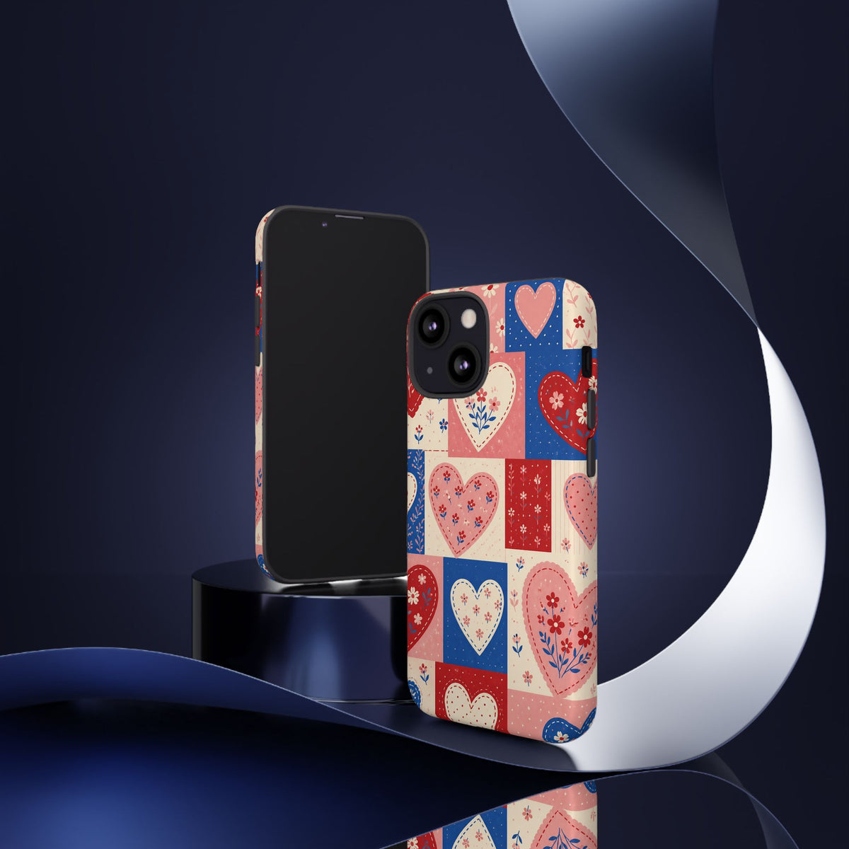 Patchwork Hearts | Tough Case — product image 102