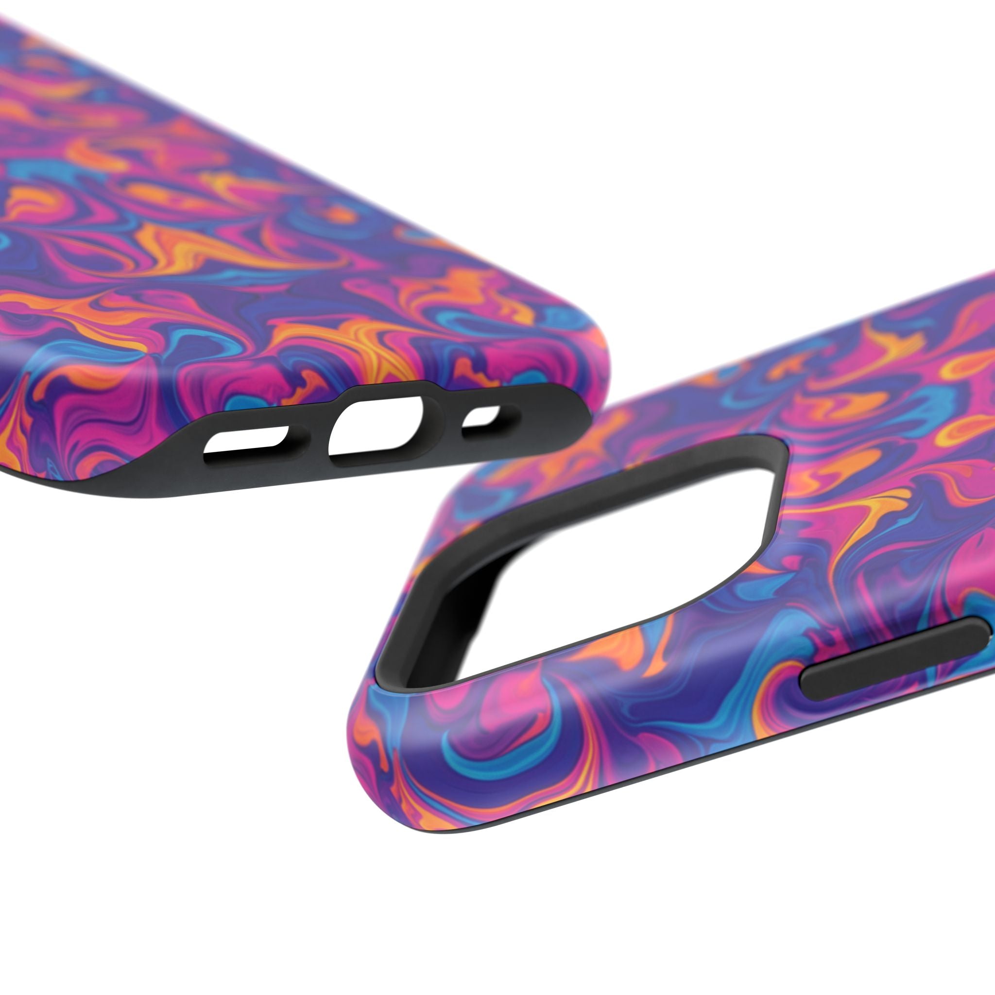 Neon Swirl | Tough MagSafe Case