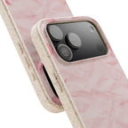 Petal Blush floral biodegradable case design