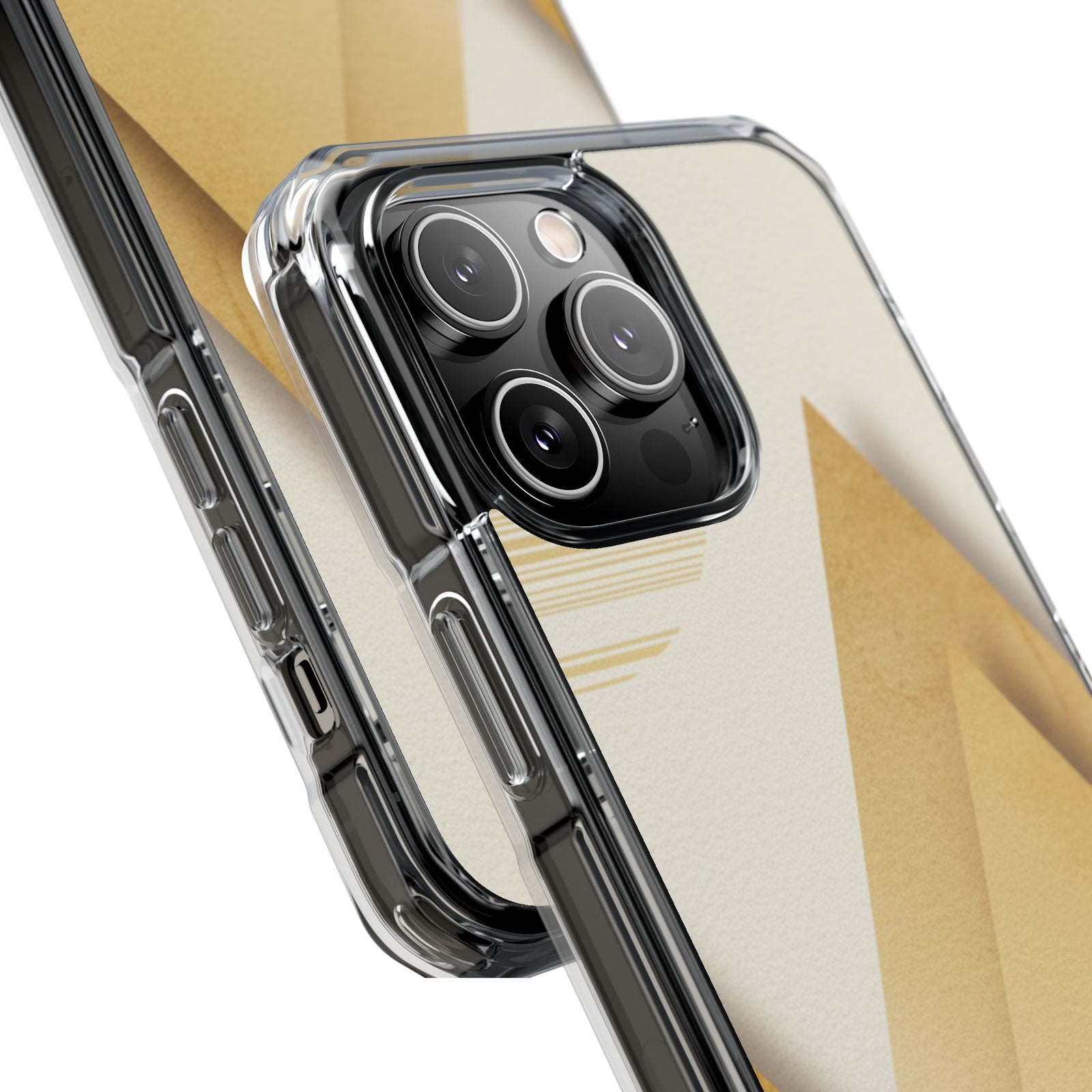 Golden Peaks | Clear MagSafe Case