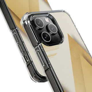 Golden Peaks | Clear MagSafe Case