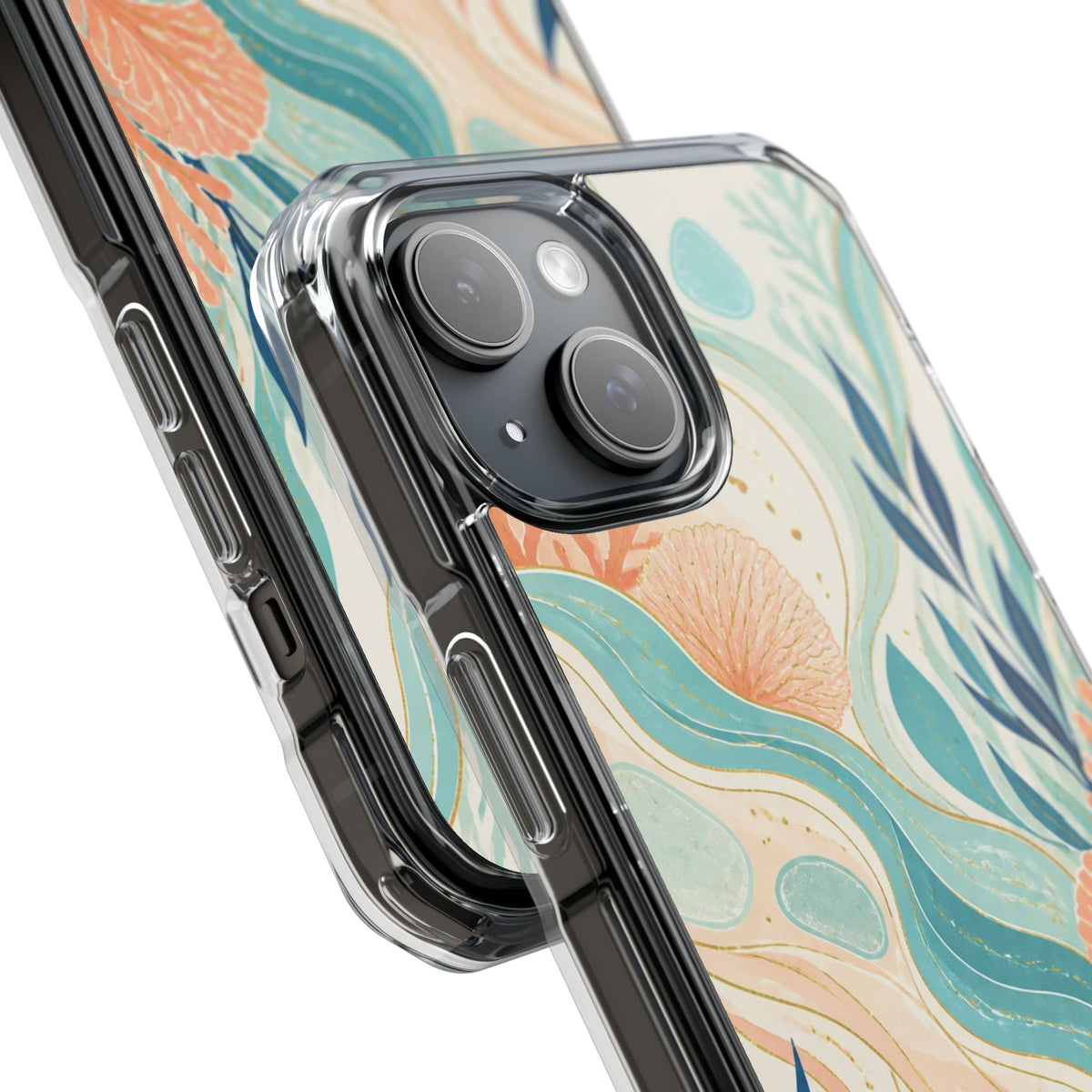 Coral Gleam | Clear MagSafe Case — product image 18