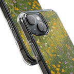 Velvet Flicker | Clear MagSafe Case