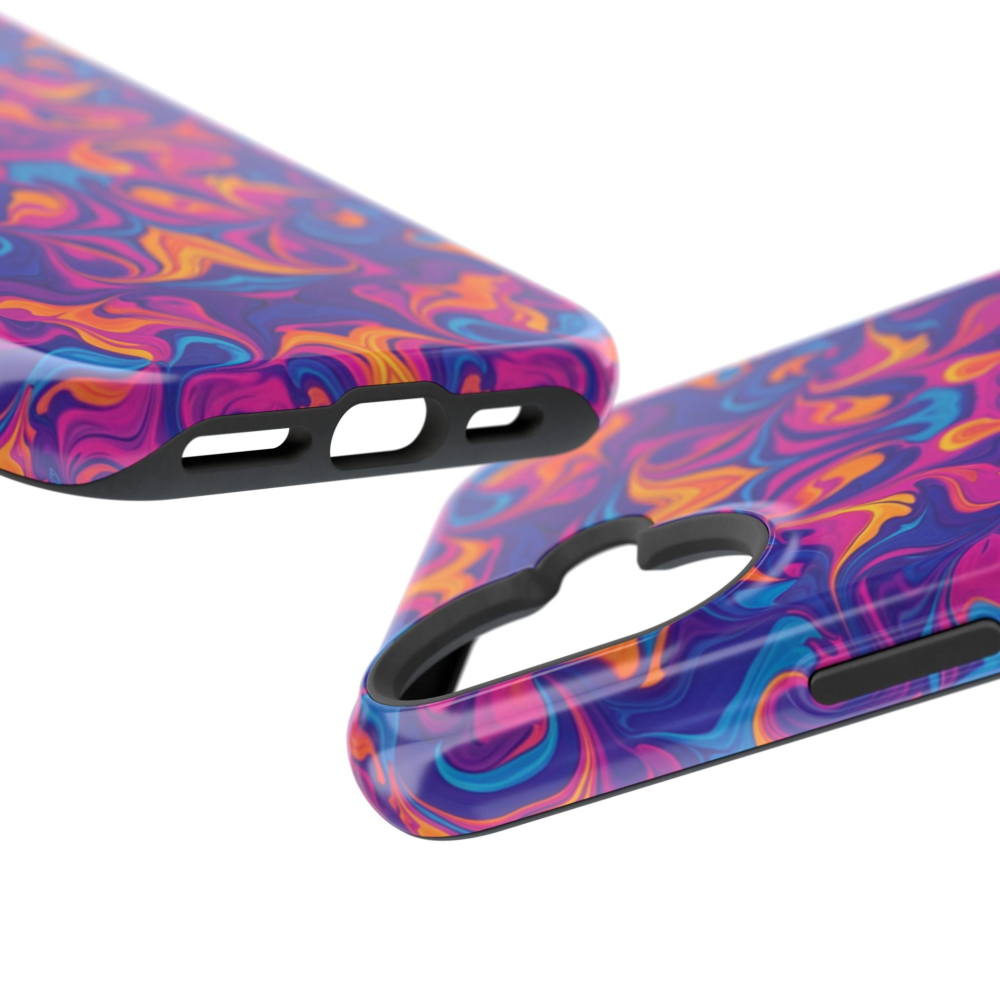 Neon Swirl | Tough MagSafe Case