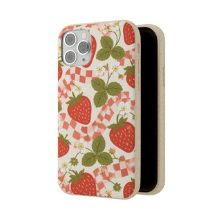 Glazed Strawberries | Biodegradable Case — product image 30