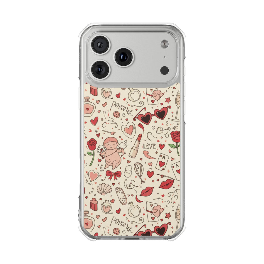 Romantic Glow | Clear MagSafe Case