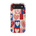Patchwork Hearts | Tough MagSafe Case — product image 36