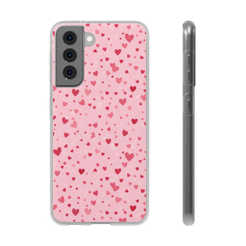 Blush Heart | Galaxy Clear Case