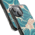 Ocean Crest | Clear MagSafe Case