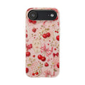 Cherry Ribbon Picnic | Biodegradable Case
