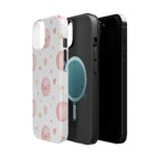 Bow Charm coquette tough magsafe case design