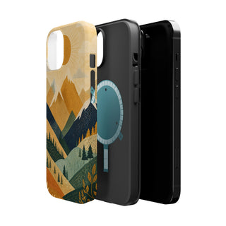 Golden Peaks | Tough MagSafe Case — product image 47
