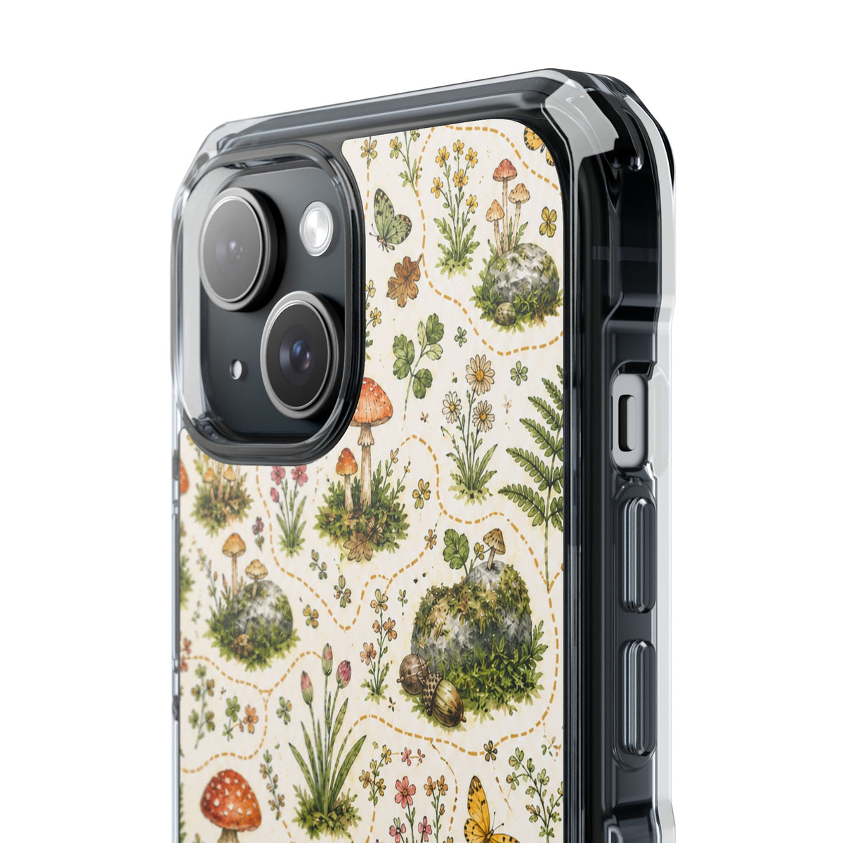 Mushroom Meadow | Clear MagSafe Case — product image 19