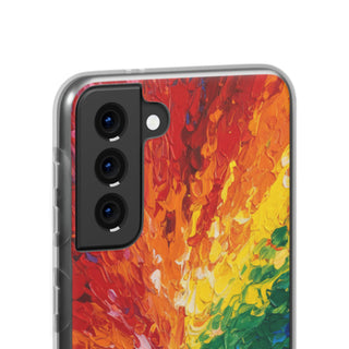 Rainbow Vortex | Clear Case