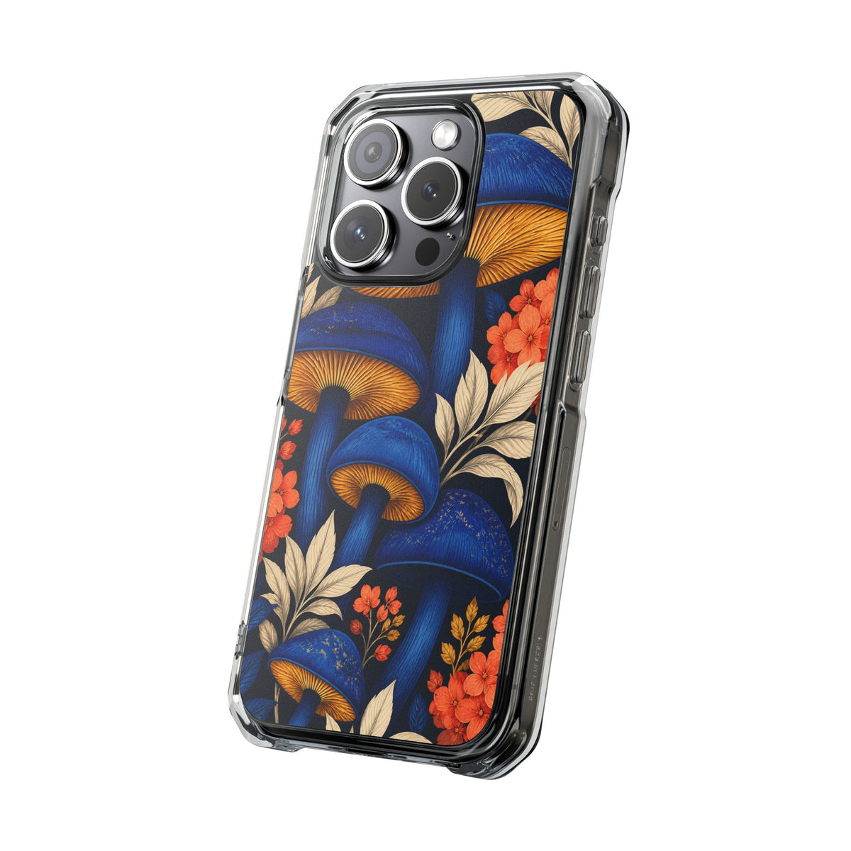 Cobalt Mushrooms | Clear MagSafe Case — product image 20