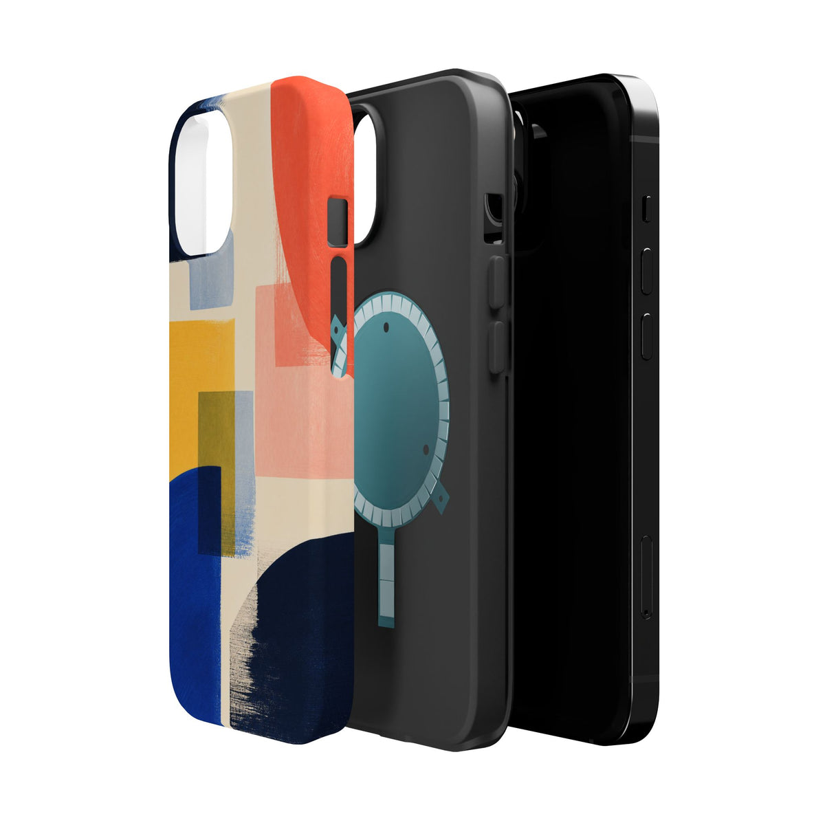 Brush Squares | Tough MagSafe Case — product image 47