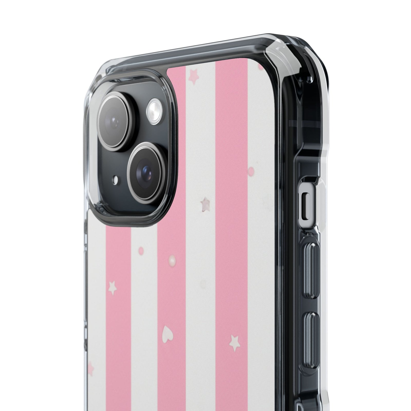 Candy Stripe | Clear MagSafe Case