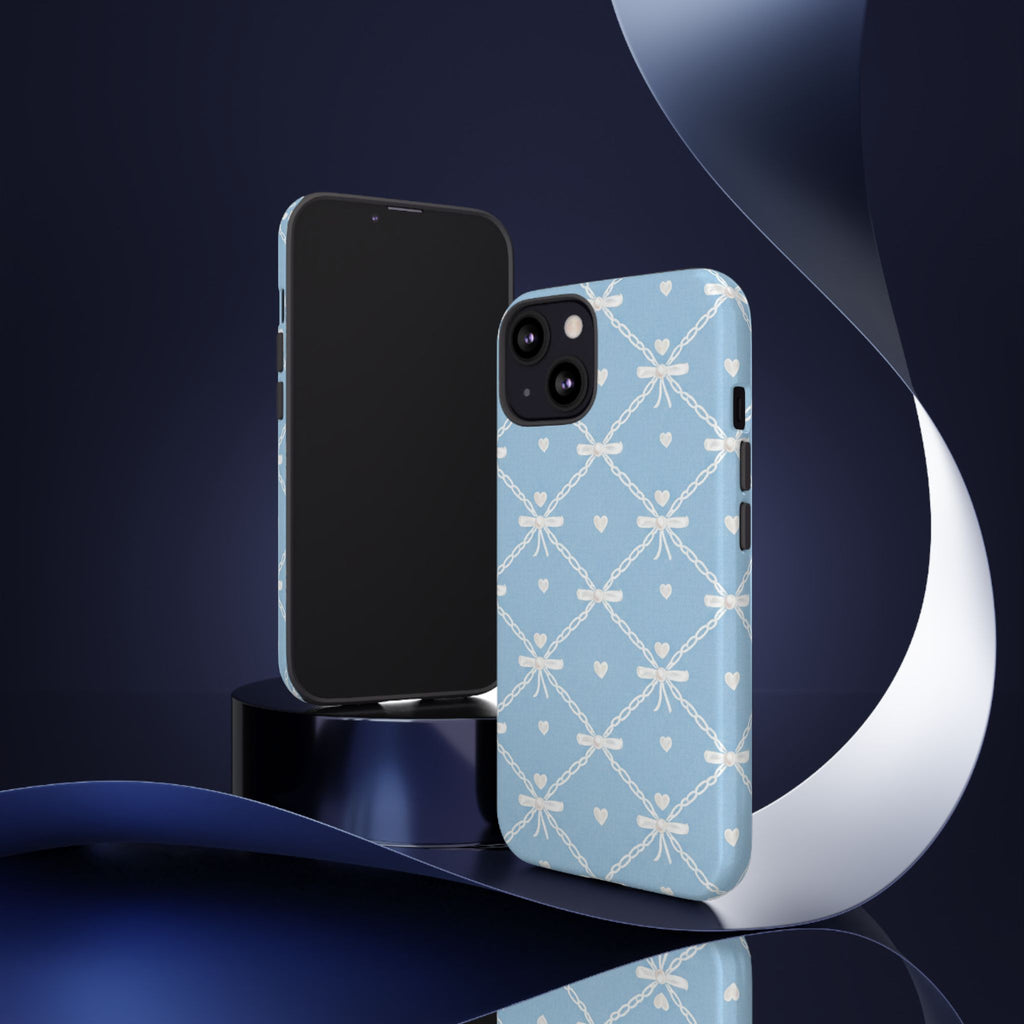 Ribbon Sky coquette tough case design
