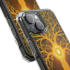 Golden Roots | Clear MagSafe Case