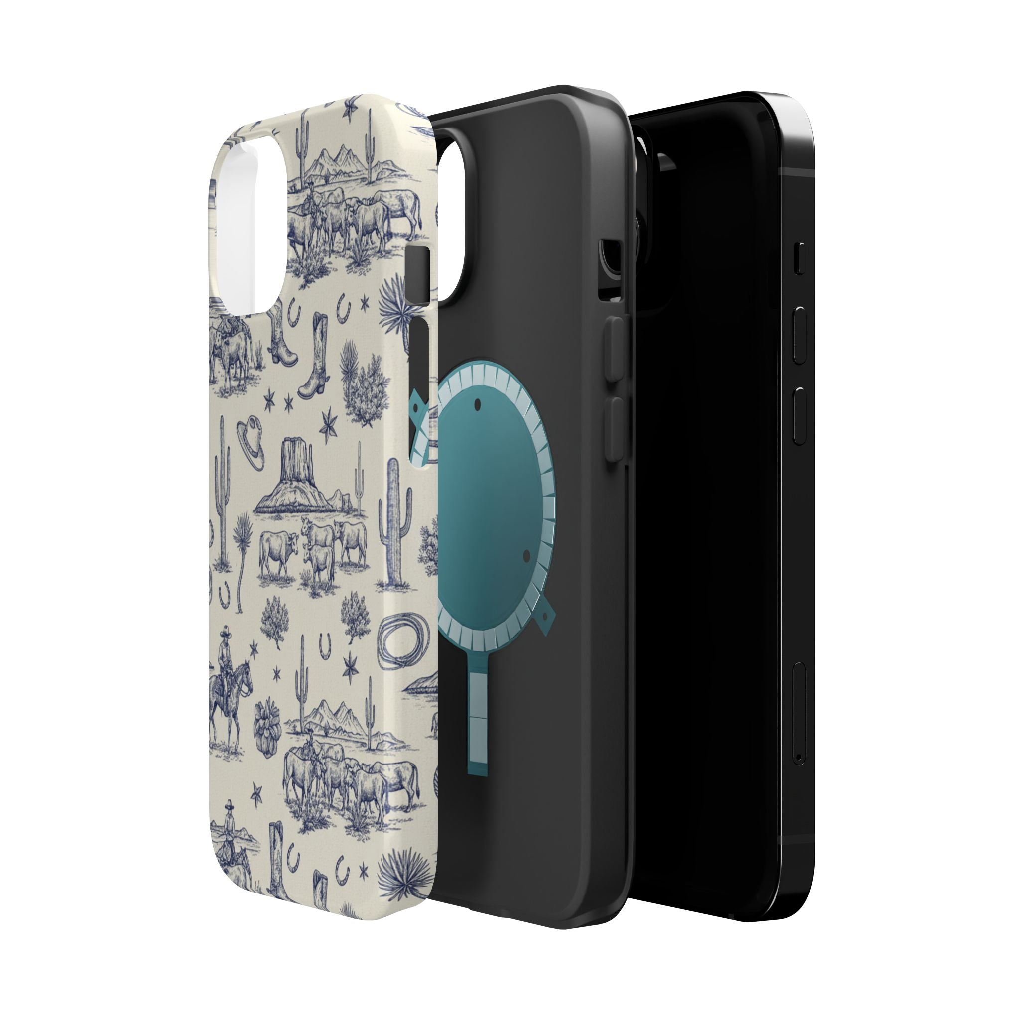 Whimsical Toile | Tough MagSafe Case