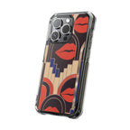 Coral Kiss | Clear MagSafe Case