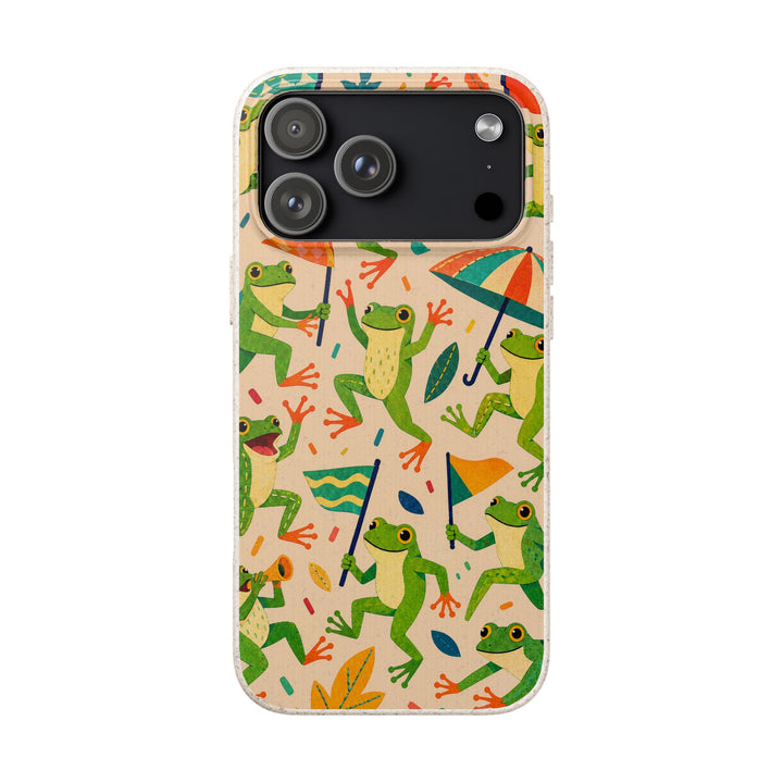 Frog Parade | Biodegradable Case