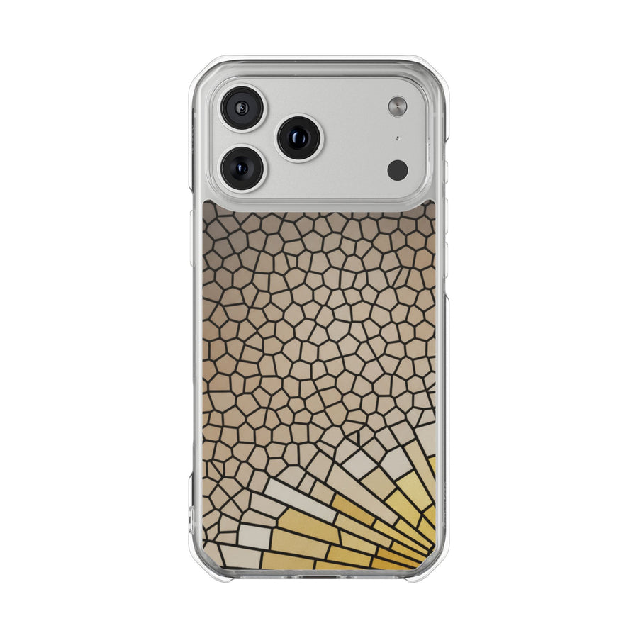 Mosaic Weave | Clear MagSafe Case