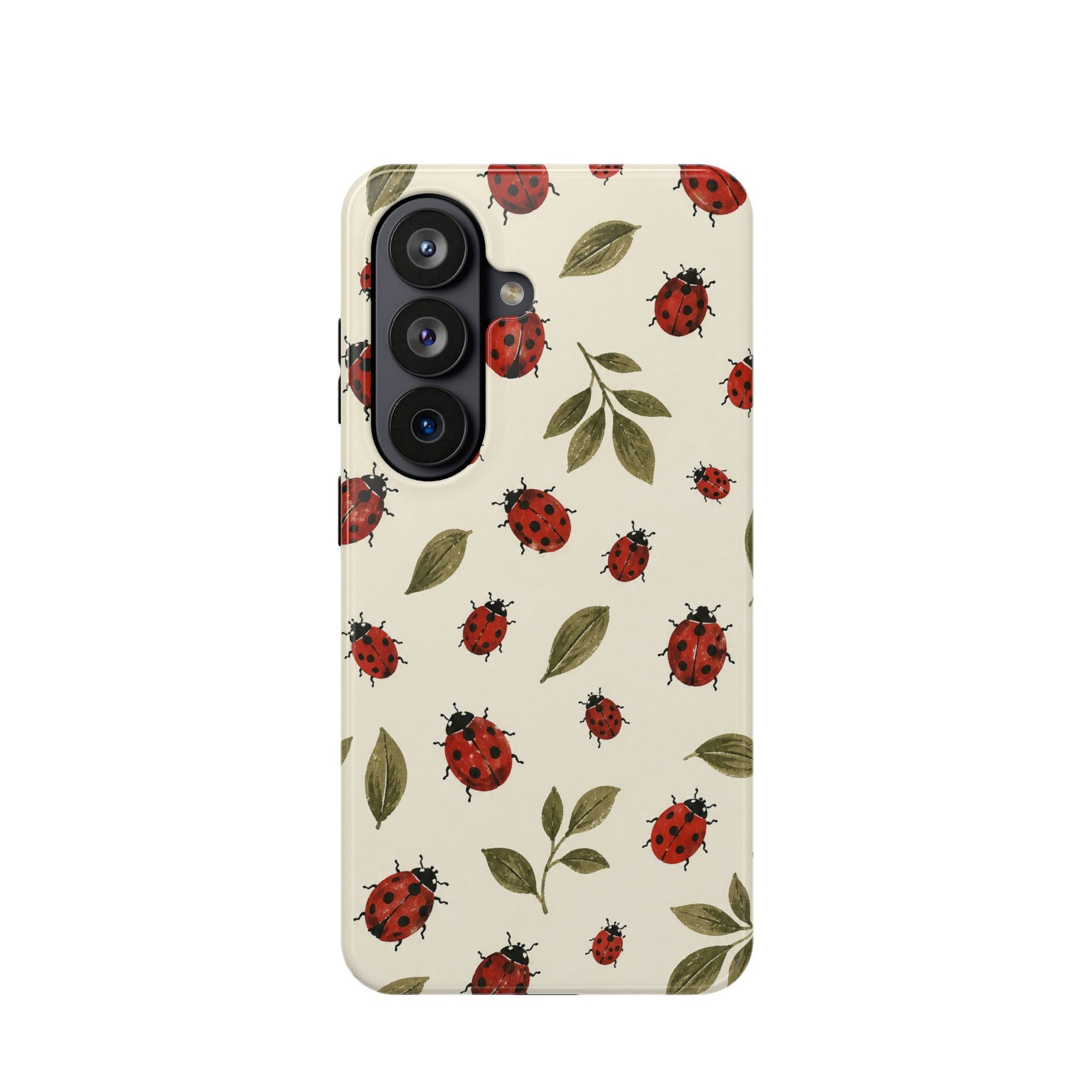 Ivory Ladybugs | Tough MagSafe Case