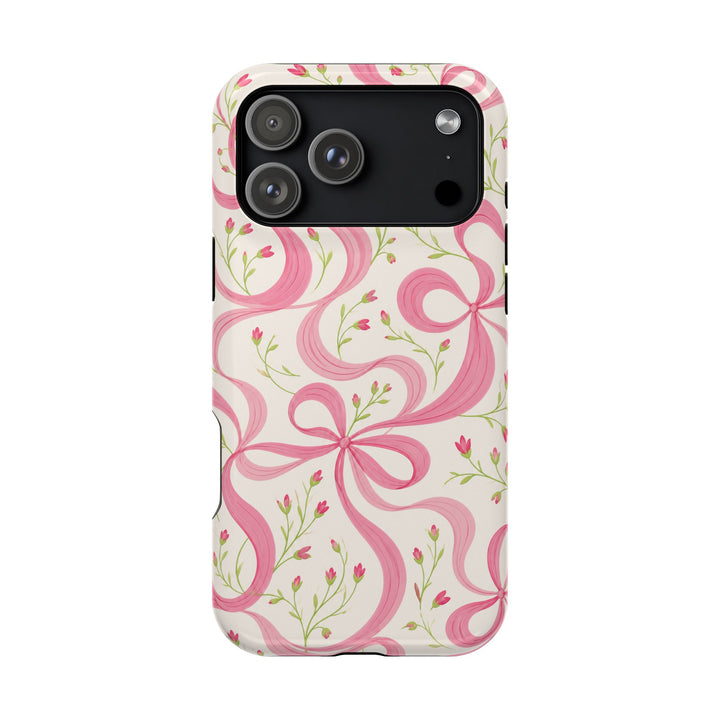Ribbon Bloom | Tough MagSafe Case