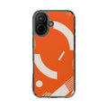 Orange Orbit | Clear MagSafe Case — product image 14